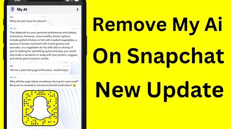 Can AI Be Removed From Snapchat?