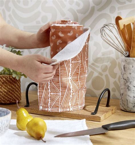 How to Roll Reusable Paper Towels