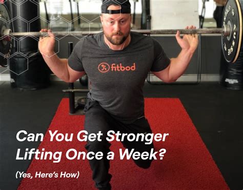 is strength training once a week enough